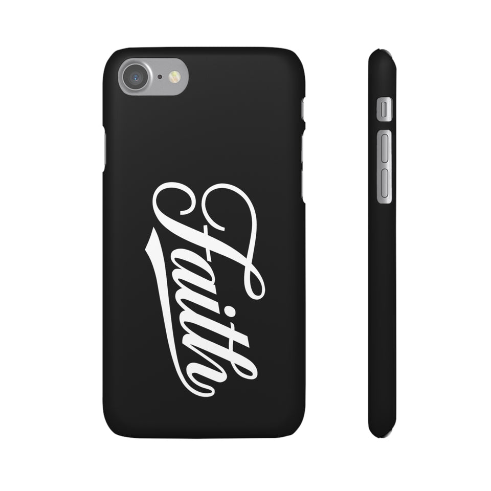 Faith In Jesus iPhone Christian Religion Phone Case | Jesus Faith Cross Phone Case | Faith Christian Cross iPhone & Samsung Galaxy Snap Cases
