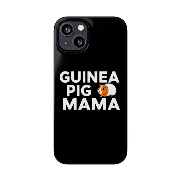 Cute Guinea Pig Mama Slim iPhone Cases | Guinea Pig Gift iPhone Case