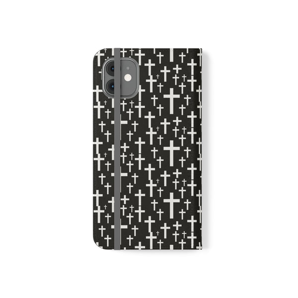 Faith Religion Jesus Cross Phone Case | Faith Religion Wallet Phone Case Gifts | IPhone & Samsung Galaxy Jesus Cross  Flip Cases
