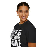 Jesus Thinks I Rule T-Shirt — Christian Faith Graphic Tee Jesus Thinks I Rule T-Shirt — Christian Faith Graphic Tee