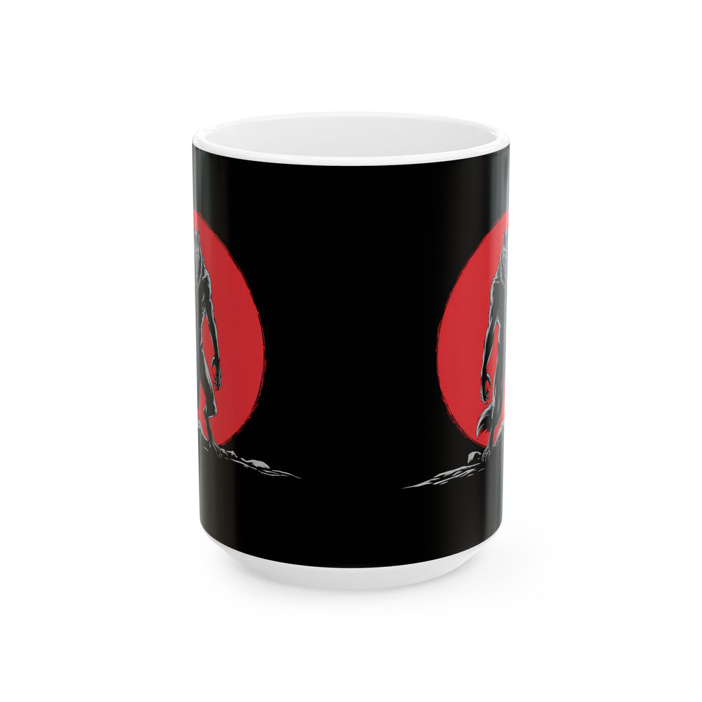 Werewolf Red Moon Mug