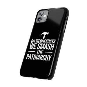 Premium On Wednesdays We Smash The Patriarchy iPhone Case | Feminist Gifts Slim Phone Cases Premium On Wednesdays We Smash The Patriarchy iPhone Case | Feminist Gifts Slim Phone Cases