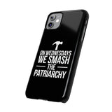 Premium On Wednesdays We Smash The Patriarchy iPhone Case | Feminist Gifts Slim Phone Cases Premium On Wednesdays We Smash The Patriarchy iPhone Case | Feminist Gifts Slim Phone Cases