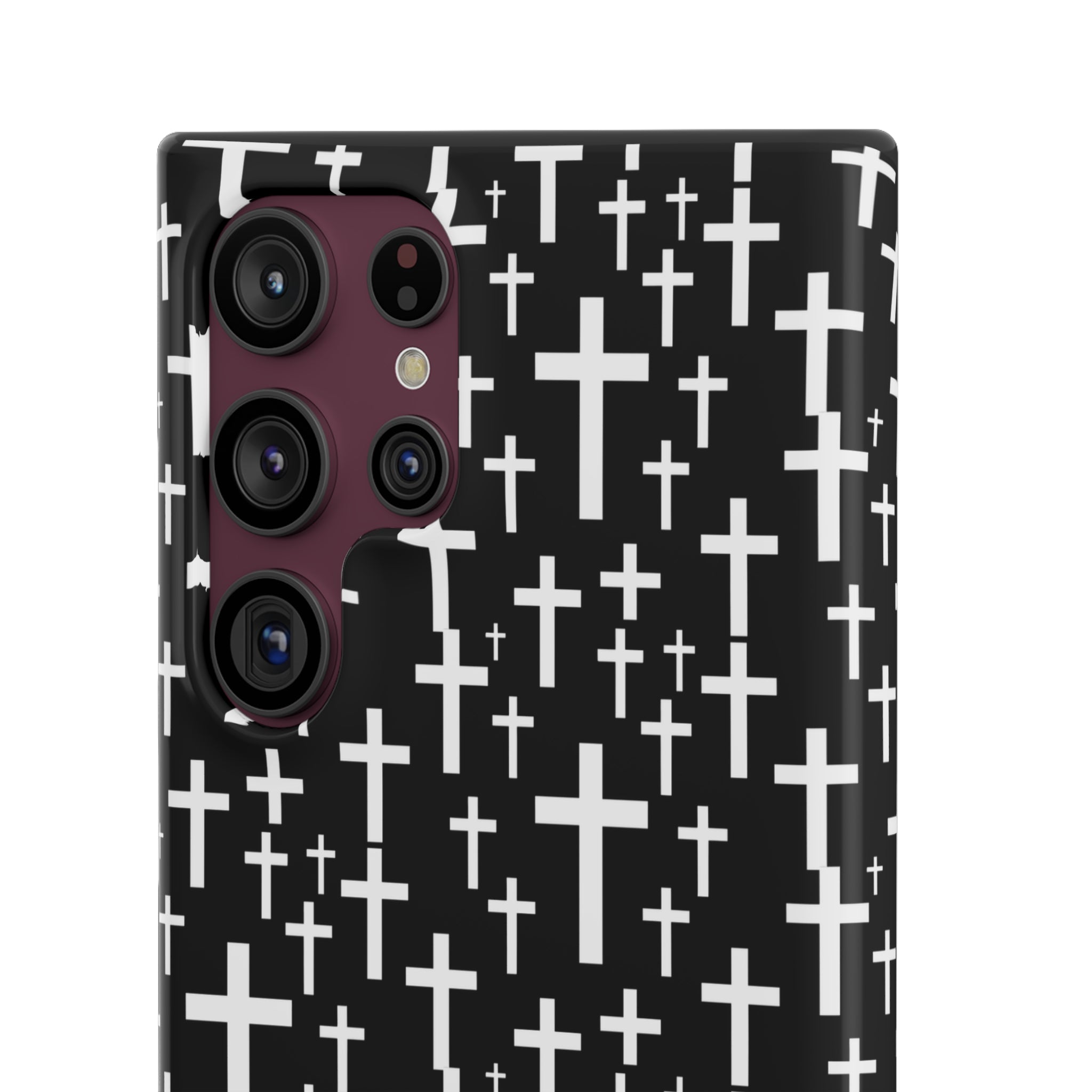 Faith In Jesus iPhone Christian Religion Phone Case | Faith Cross Phone Case | Christian Cross iPhone & Samsung Galaxy Snap Cases