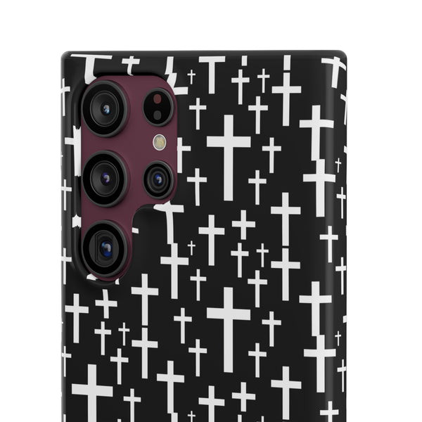 Faith In Jesus iPhone Christian Religion Phone Case | Faith Cross Phone Case | Christian Cross iPhone & Samsung Galaxy Snap Cases