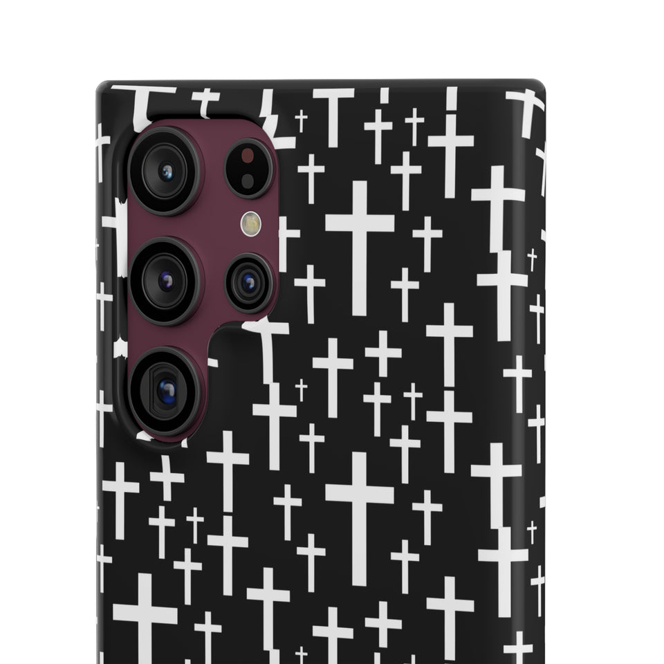 Faith In Jesus iPhone Christian Religion Phone Case | Faith Cross Phone Case | Christian Cross iPhone & Samsung Galaxy Snap Cases