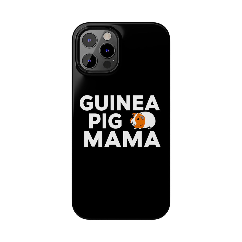 Cute Guinea Pig Mama Slim iPhone Cases | Guinea Pig Gift iPhone Case