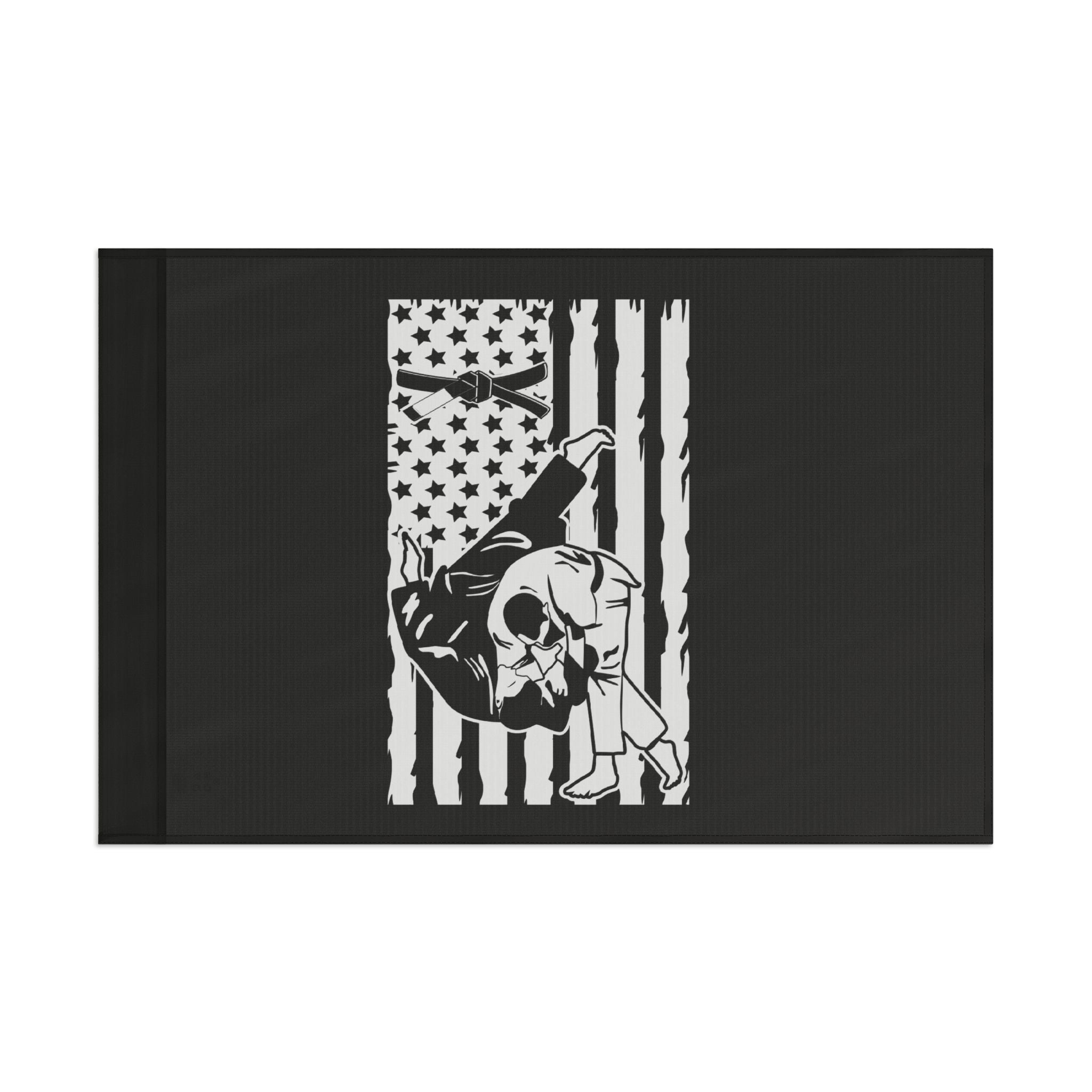 Brazilian Jiu Jitsu Throw Flag Banner | BJJ Flag Secondary image