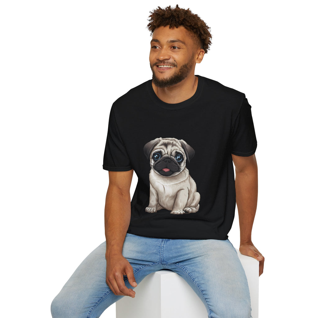 Cute Pug Puppy Shirt | Pug Gifts | Unisex Pug T Shirt