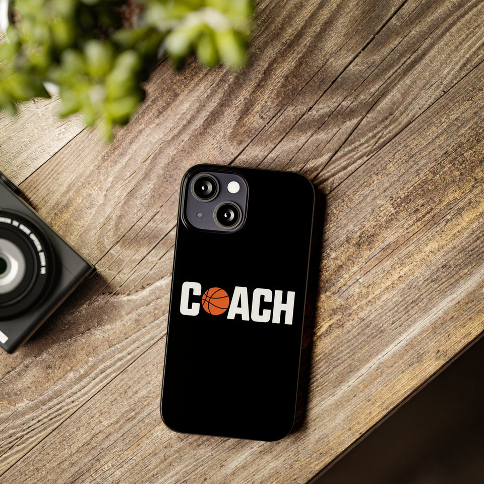 Premium Basketball Coach iPhone Case | Basketball Coach Gifts Slim Phone Cases