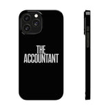 Premium The Accountant iPhone Case | Accountant Gifts Slim Phone Cases Premium The Accountant iPhone Case | Accountant Gifts Slim Phone Cases