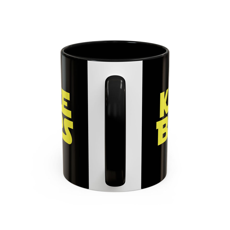 Brazilian Jiu Jitsu Knee Bars | BJJ Accent Coffee Mug