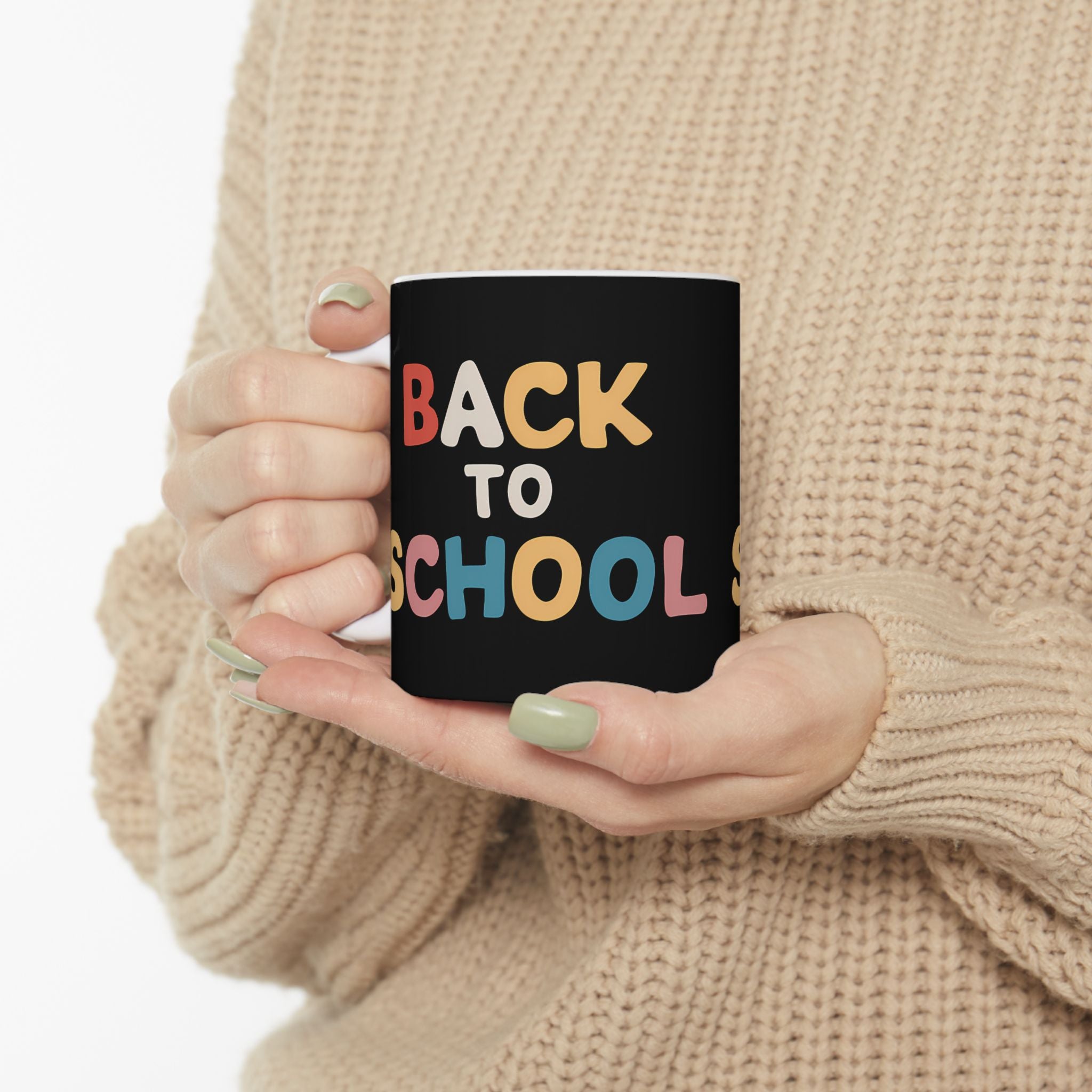 Back To School Ceramic Mug | School Teacher Principal Gifts (11oz)