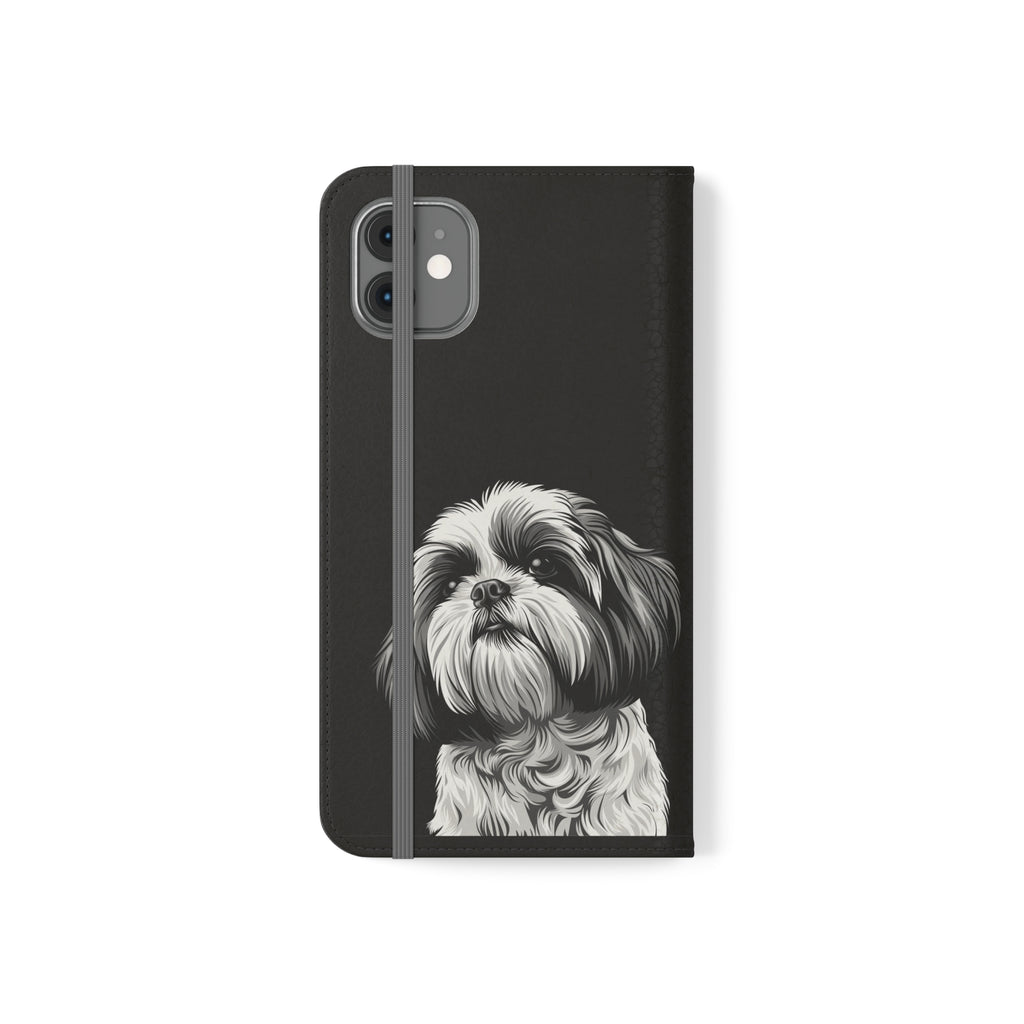 Shih Tzu Phone Case | Shih Tzu Wallet Phone Case | IPhone & Samsung Galaxy Shih Tzu Flip Cases