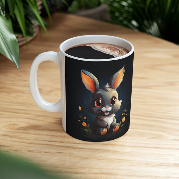 Rabbit Mug | Rabbit Gift | Rabbit Coffee Mug 2 | Rabbit Gifts Ceramic Mug 11oz