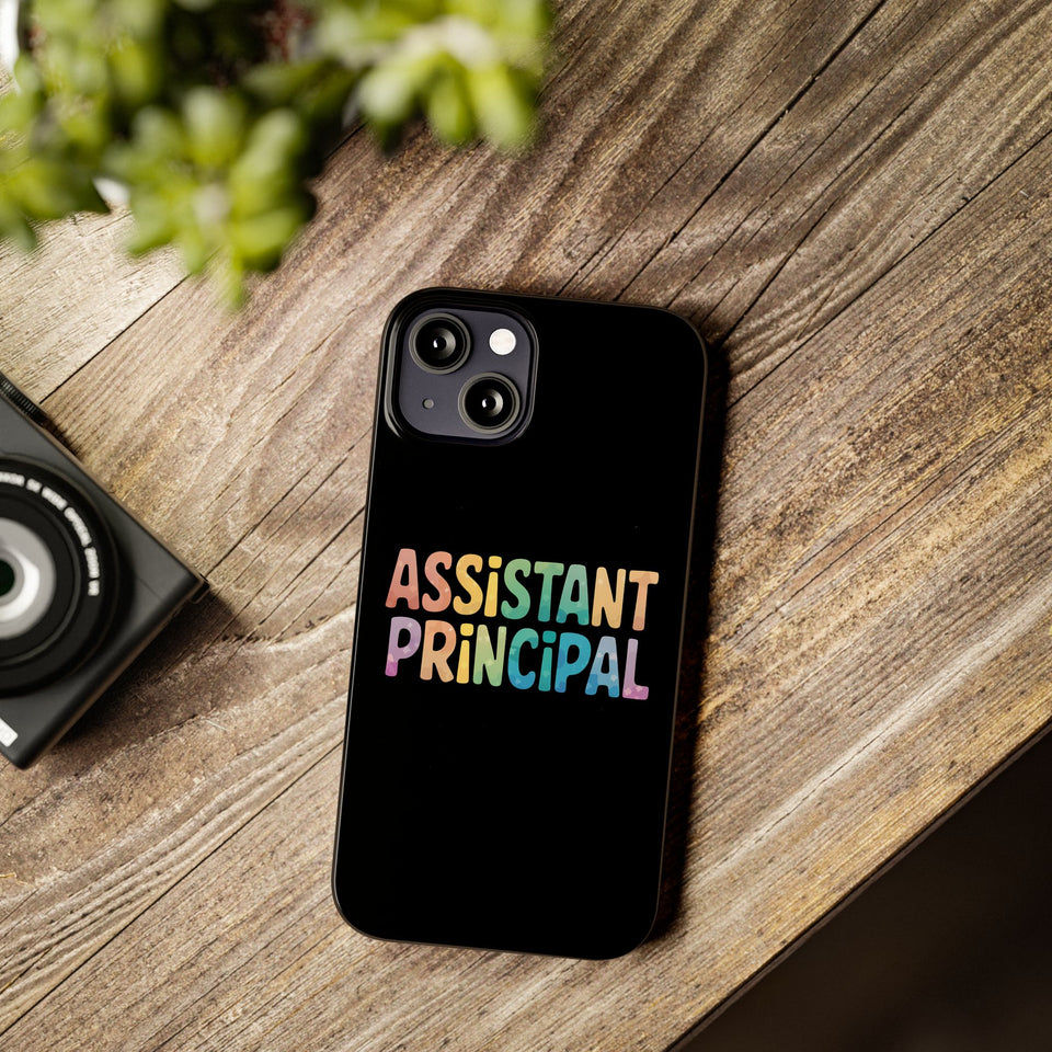 Premium Assistant Principal iPhone Case | Cute Assistant Principal Gifts Slim Phone Cases