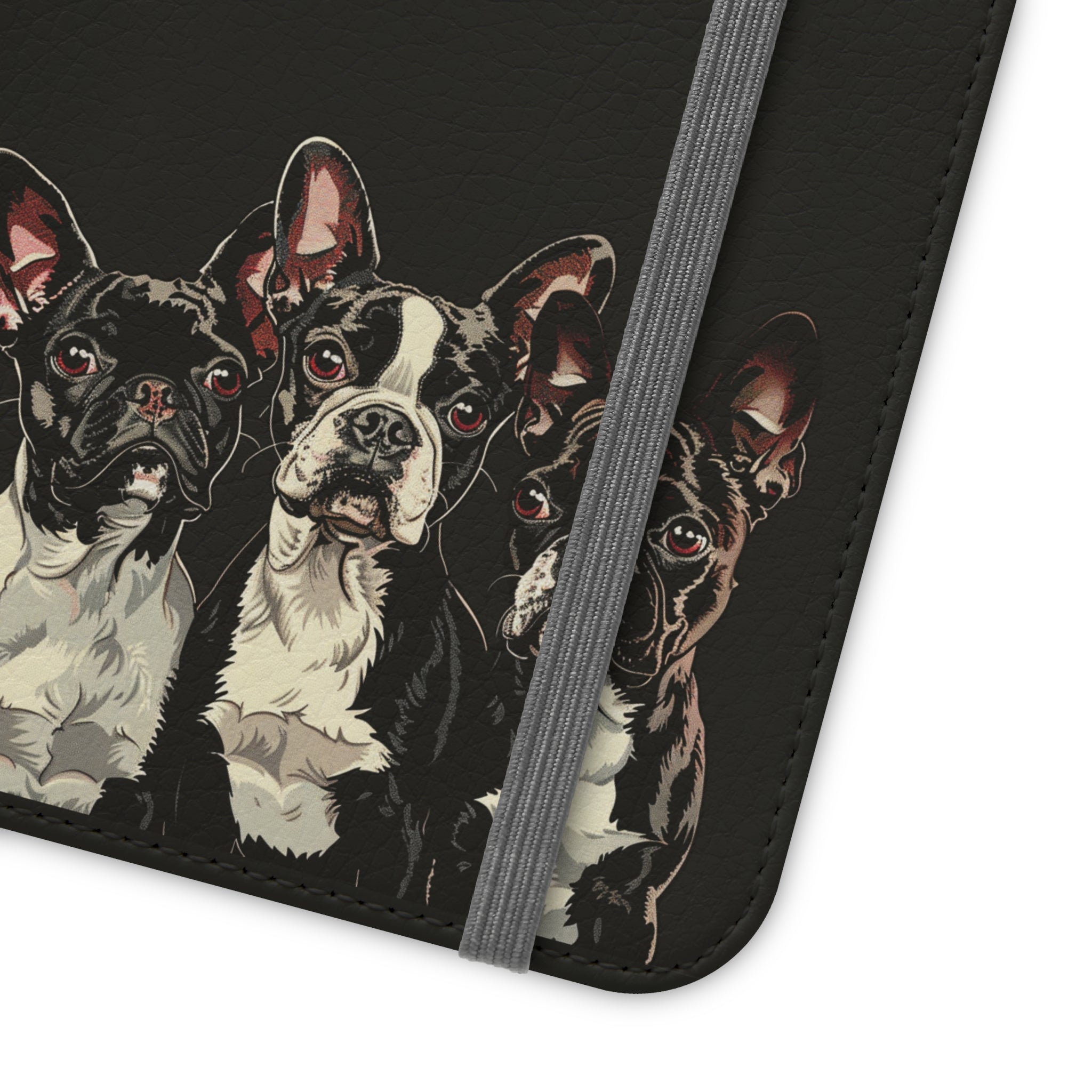 Boston Terrier Phone Case | Boston Terrier Wallet Phone Case | IPhone & Samsung Galaxy Boston Terrier Flip Cases