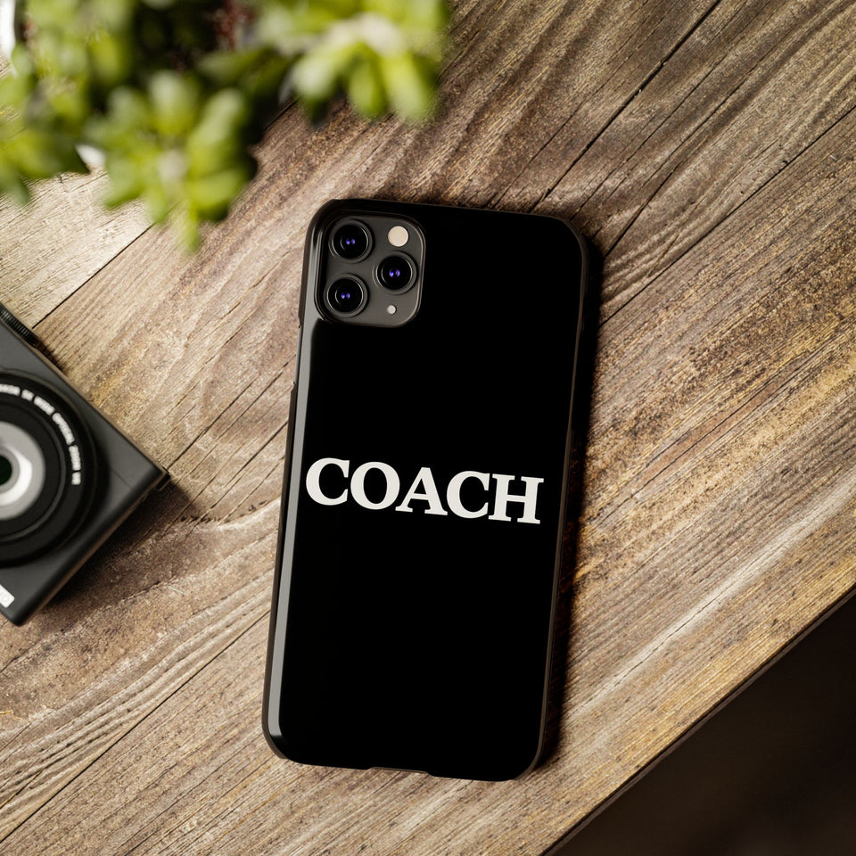 Premium Coach iPhone Case | Coach Gifts Slim Phone Cases