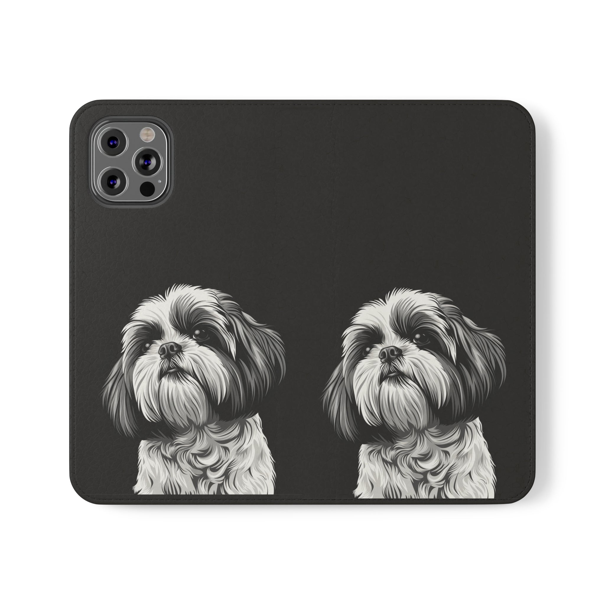Shih Tzu Phone Case | Shih Tzu Wallet Phone Case | IPhone & Samsung Galaxy Shih Tzu Flip Cases