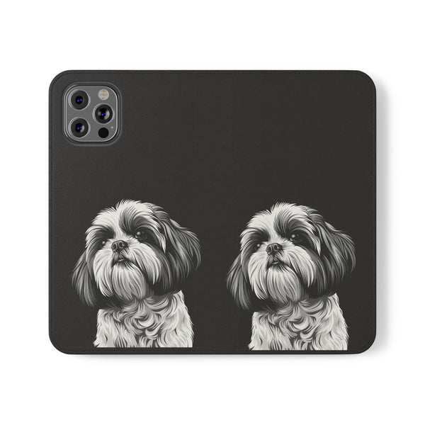 Shih Tzu Phone Case | Shih Tzu Wallet Phone Case | IPhone & Samsung Galaxy Shih Tzu Flip Cases