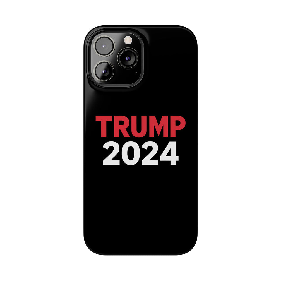 Premium Trump 2024 iPhone Case | Donald Trump Gifts Slim Phone Cases