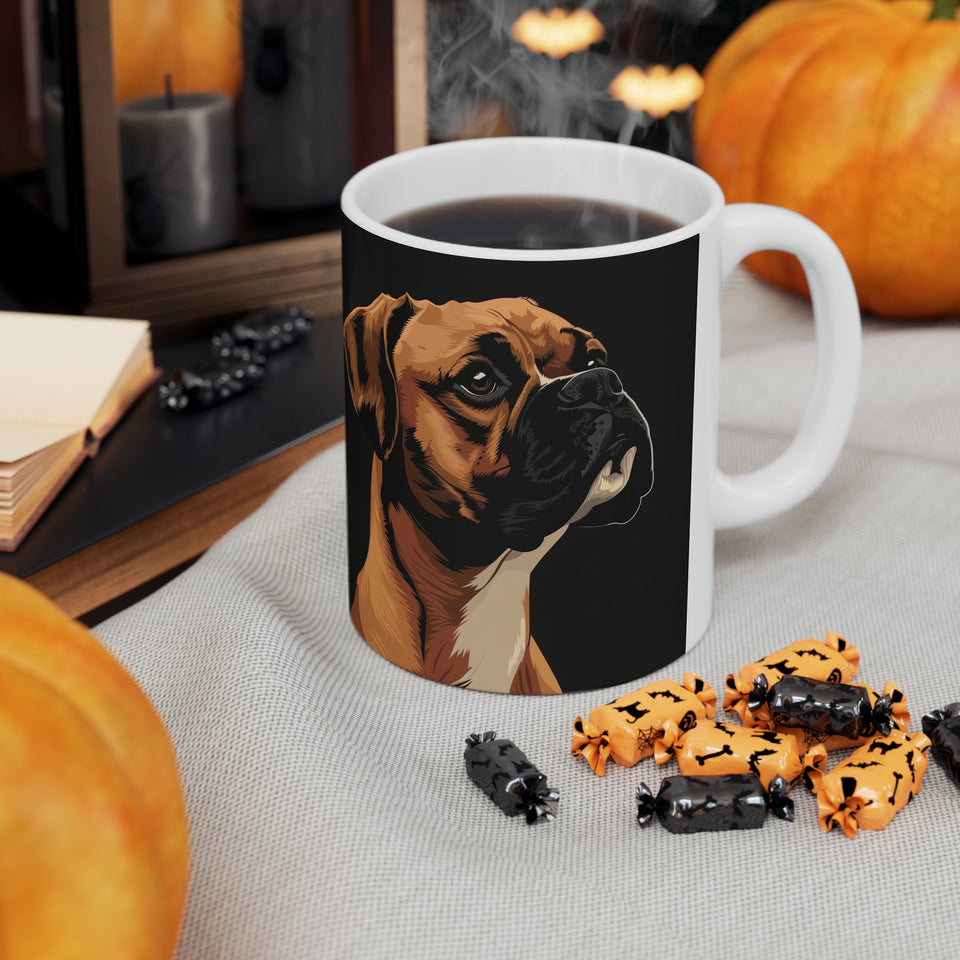 Cute Boxer Mug | Boxer Dog Coffee Mug | Cute Boxer Gifts | Funny Boxer Presents | Boxer Mug 2 11oz