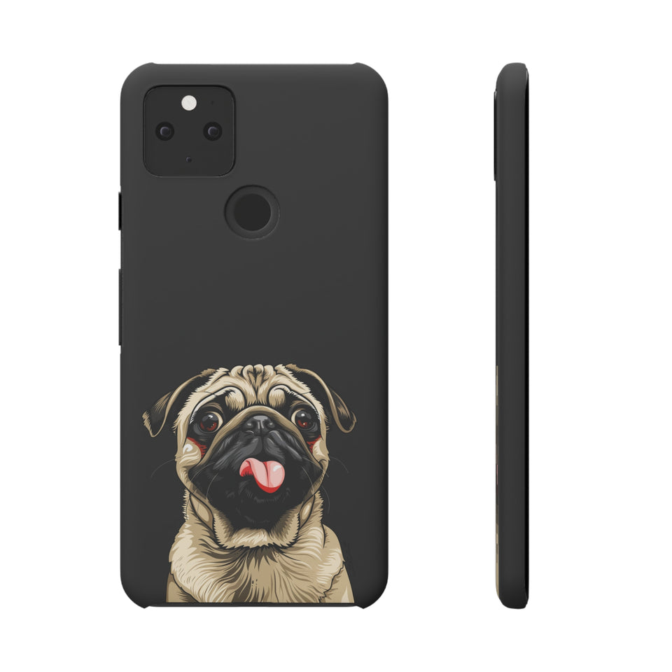 Pug Phone Case | I Love My Pug Phone Case | Pug iPhone & Samsung Galaxy Snap Cases