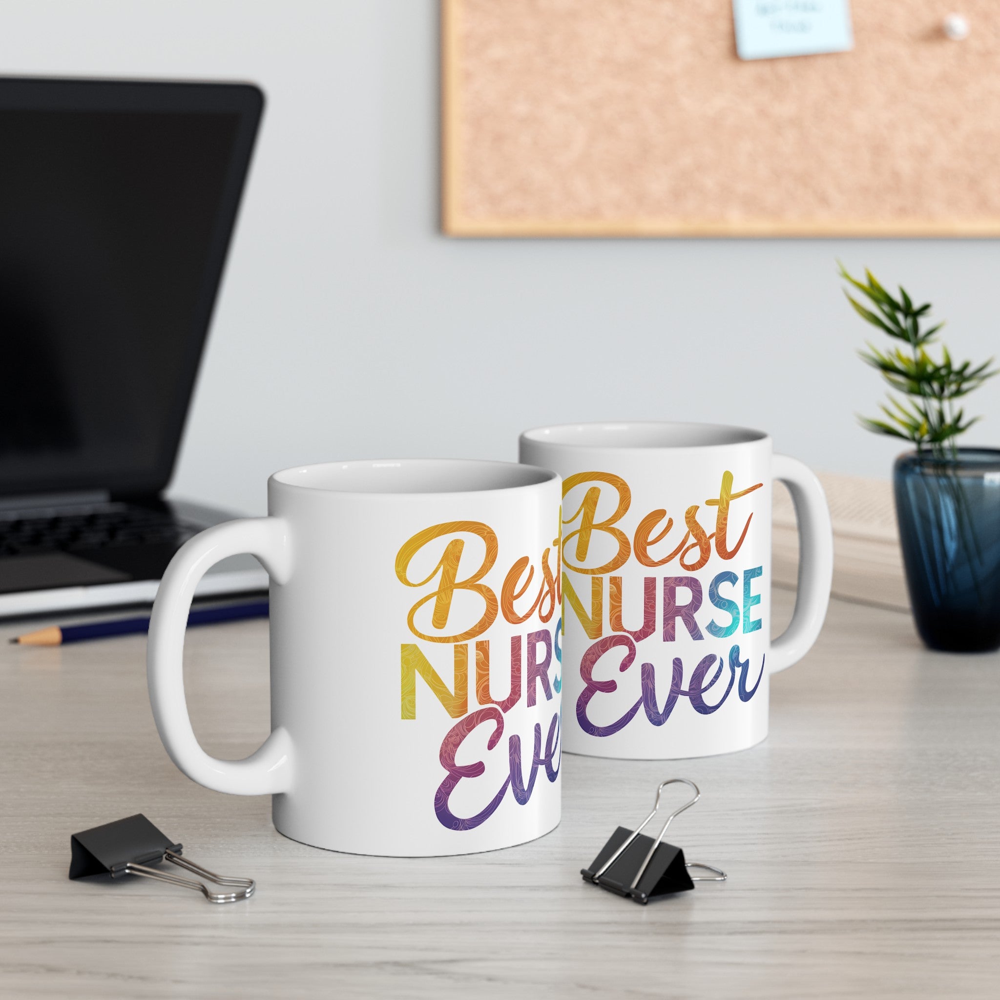 Best Nurse Ever Mug | Nurse Gift | Nurse Coffee Mug | Nurse Gift Ideas Mug 11oz 3