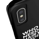 Premium Who Needs Hair With A Body Like This iPhone Case | Funny Bald Gifts Slim Phone Cases Premium Who Needs Hair With A Body Like This iPhone Case | Funny Bald Gifts Slim Phone Cases