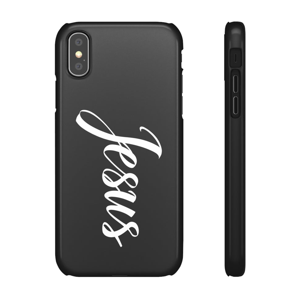 Faith In Jesus iPhone Christian Religion Phone Case | Faith Cross Phone Case | Jesus Christian Cross iPhone & Samsung Galaxy Snap Cases