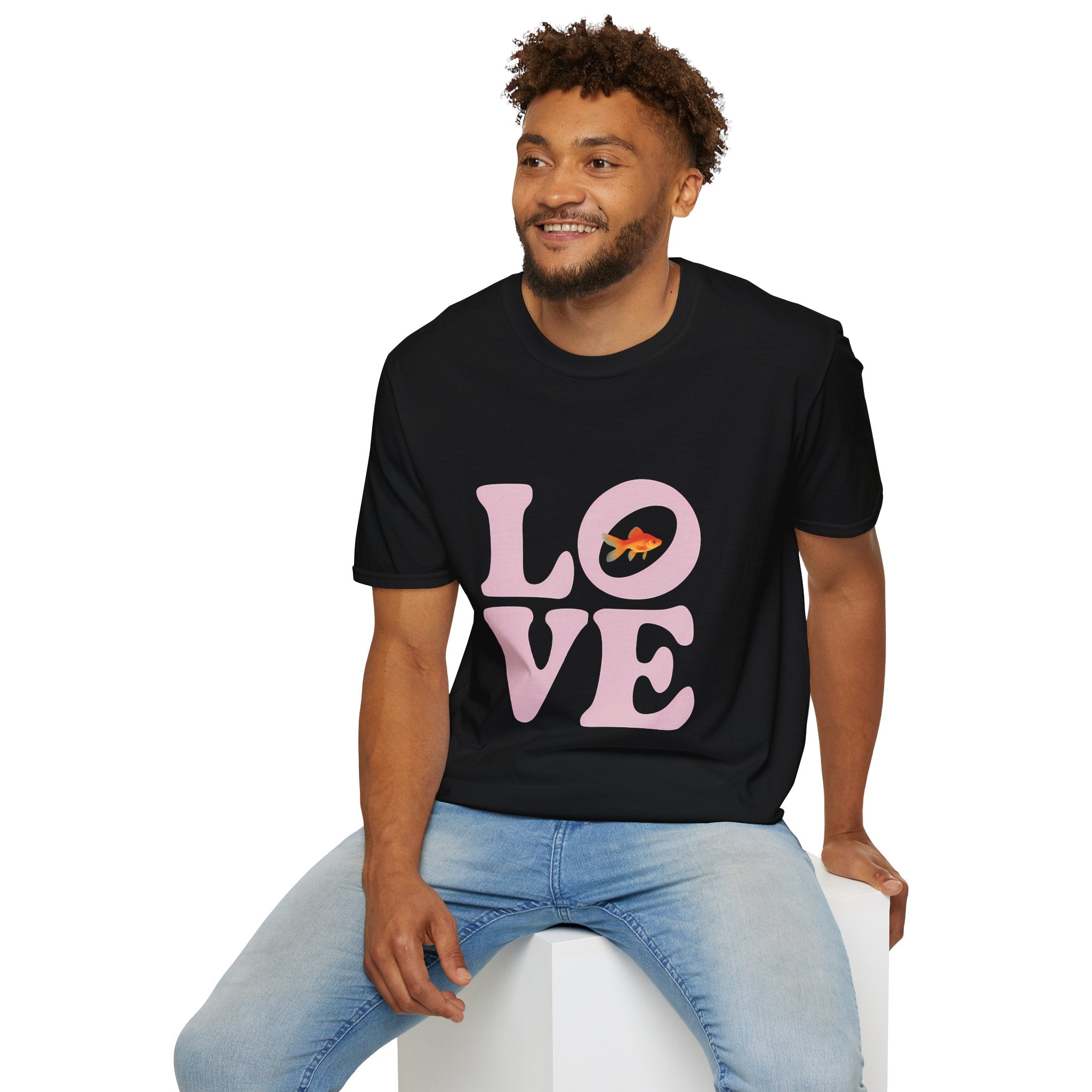 Sweet Love Goldfish Shirt | Goldfish Gifts | Goldfish Merchandise Unisex T-Shirt
