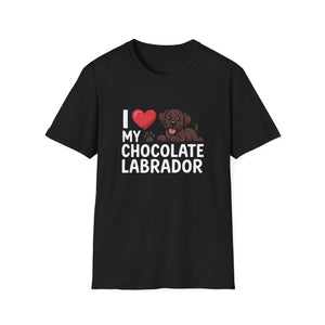 I Love My Chocolate Labrador T-Shirt - Chocolate Labrador 2 Shirt I Love My Chocolate Labrador T-Shirt - Chocolate Labrador 2 Shirt