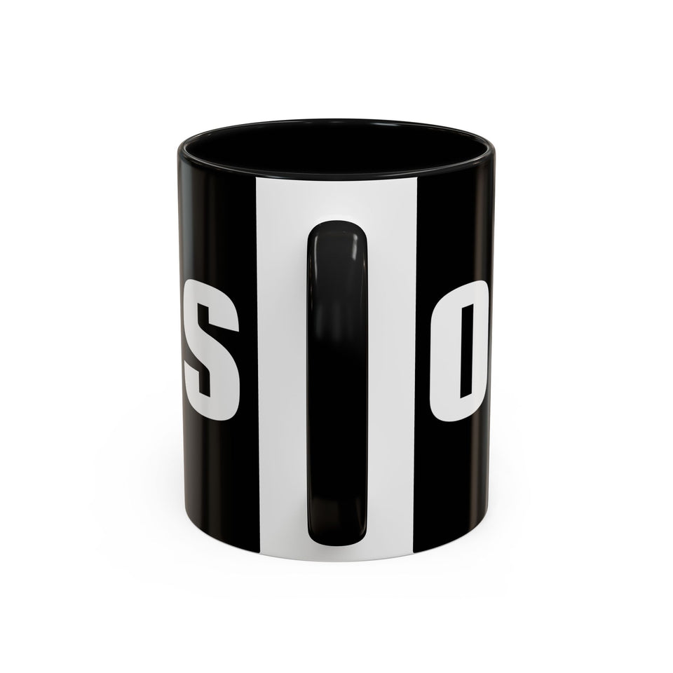 Brazilian Jiu Jitsu OSS | BJJ Accent Coffee Mug