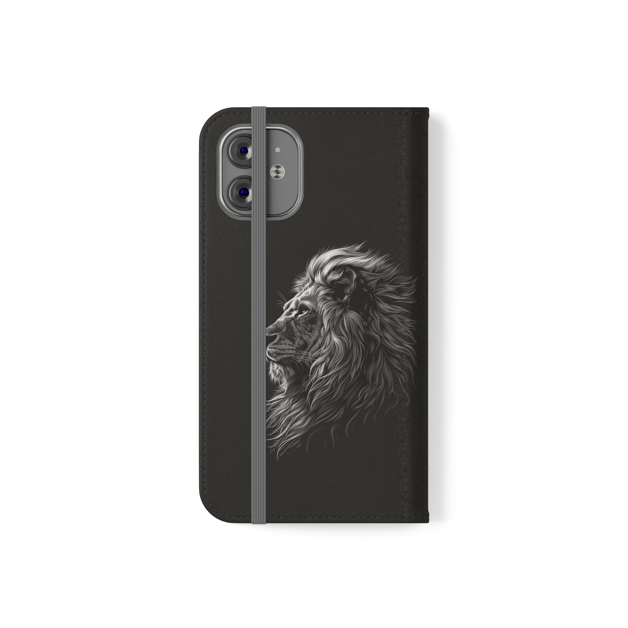 Lion Phone Case | Lion Wallet Phone Case Gifts | IPhone & Samsung Galaxy Lion Flip Cases