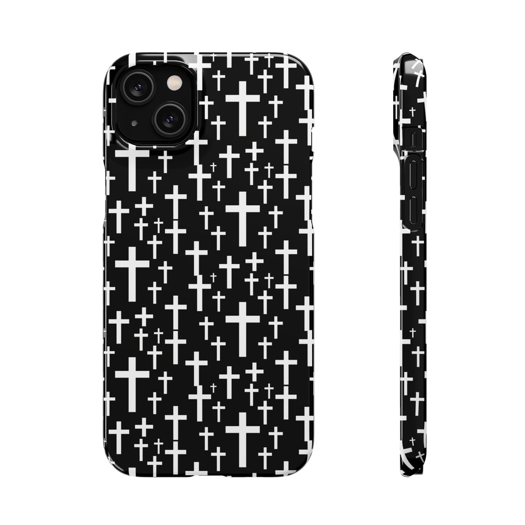 Faith In Jesus iPhone Christian Religion Phone Case | Faith Cross Phone Case | Christian Cross iPhone & Samsung Galaxy Snap Cases