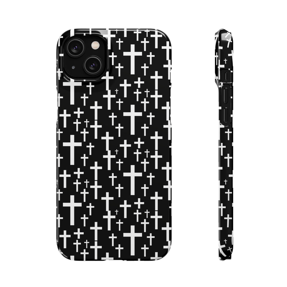 Faith In Jesus iPhone Christian Religion Phone Case | Faith Cross Phone Case | Christian Cross iPhone & Samsung Galaxy Snap Cases
