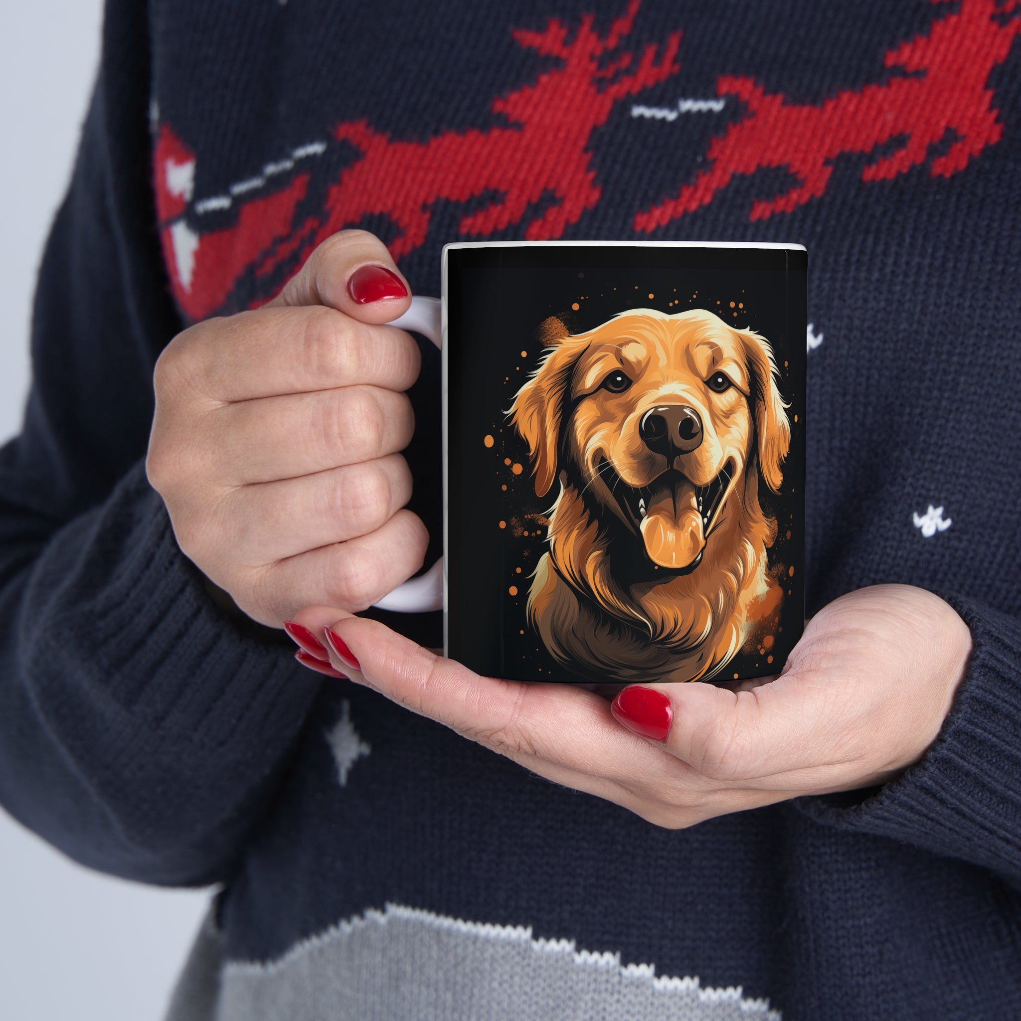 golden retriever gift, golden retriever mug, golden retriever coffee mug, golden retriever gifts for her, gifts for golden retriever lovers, golden retriever presents, golden retriever merchandise