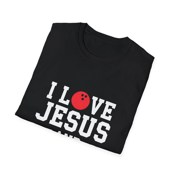 Faith Jesus and Bowling T-Shirt | Christianity Faith In Jesus and Bowling T-Shirt