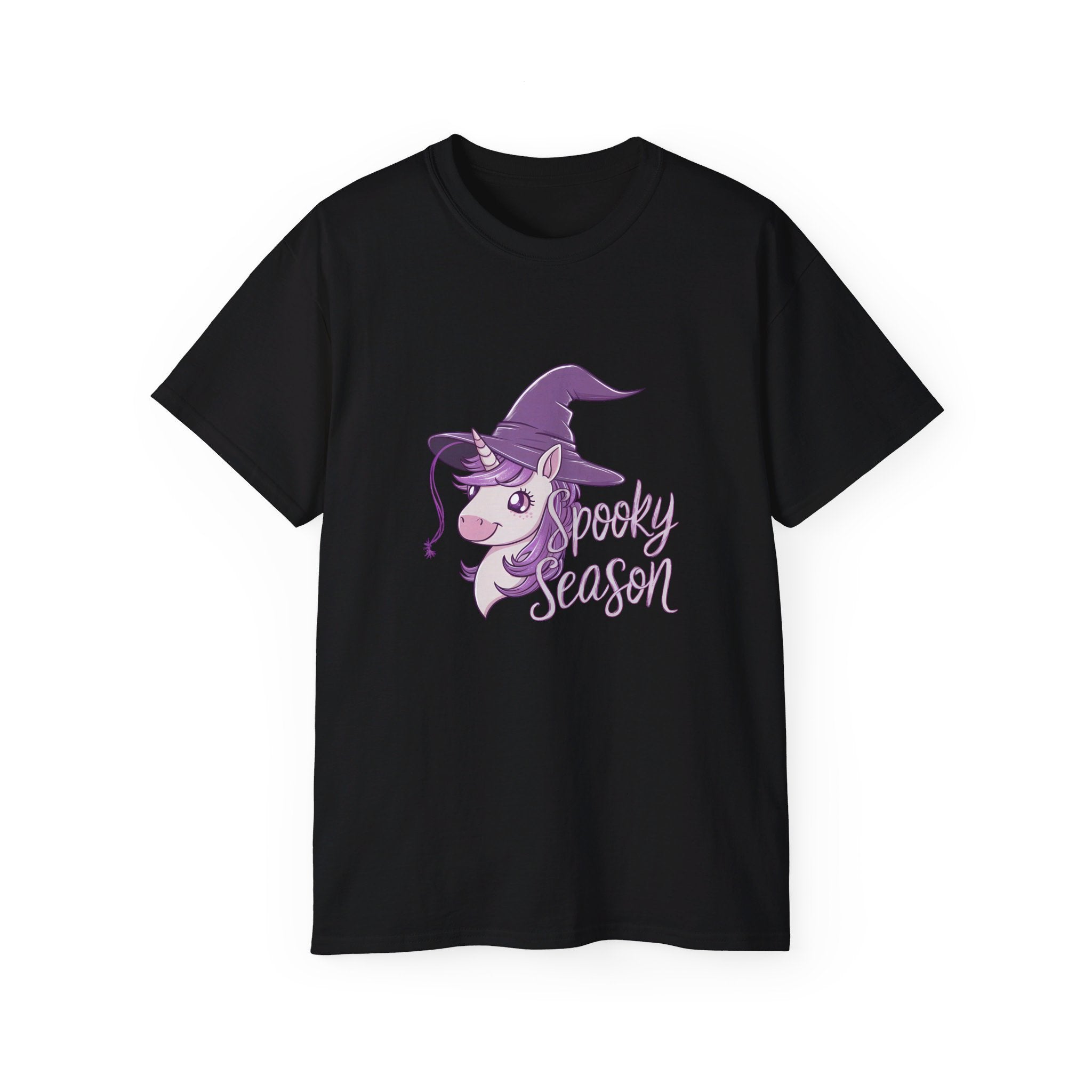 Halloween Spooky Season Magic Unicorn Shirt | Halloween Unicorn Gifts | Unicorn Merchandise | Halloween Unisex T-Shirt Main image