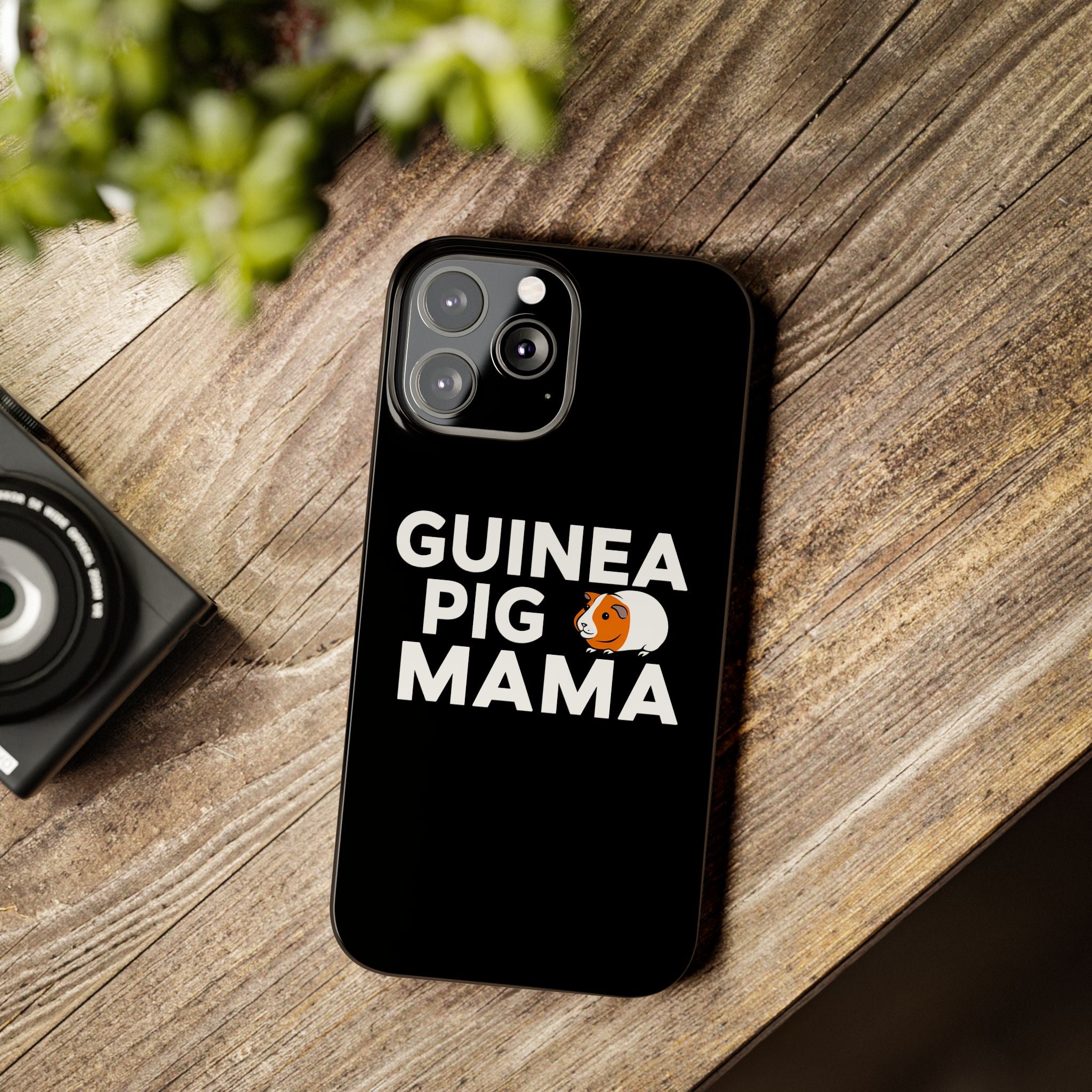 Cute Guinea Pig Mama Slim iPhone Cases | Guinea Pig Gift iPhone Case