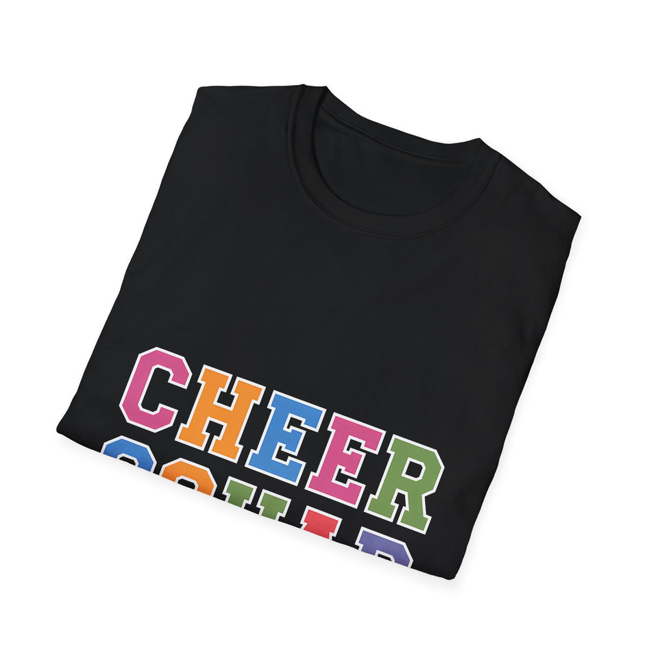 Cheer Squad T-Shirt - Cheerleader Cheerleading Shirt