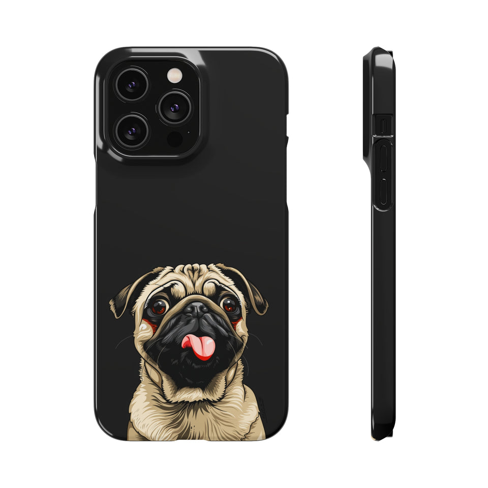 Pug Phone Case | I Love My Pug Phone Case | Pug iPhone & Samsung Galaxy Snap Cases