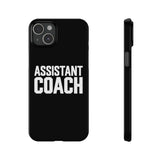 Premium Assistant Coach iPhone Case | Assistant Coach Gifts Slim Phone Cases Premium Assistant Coach iPhone Case | Assistant Coach Gifts Slim Phone Cases