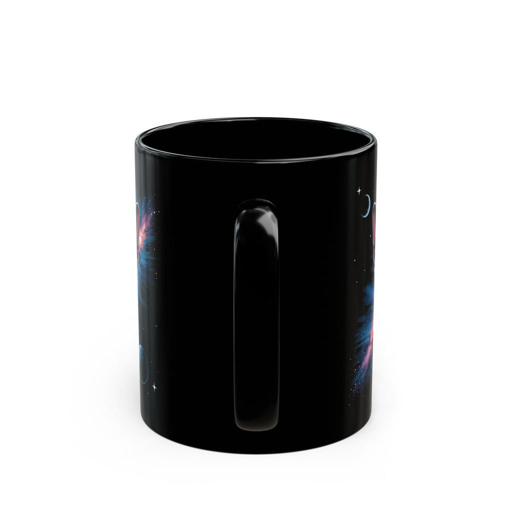 Cosmic Sphinx Cat Mug - 11oz & 15oz - Perfect for Sphinx Cat Lovers & Space Enthusiasts
