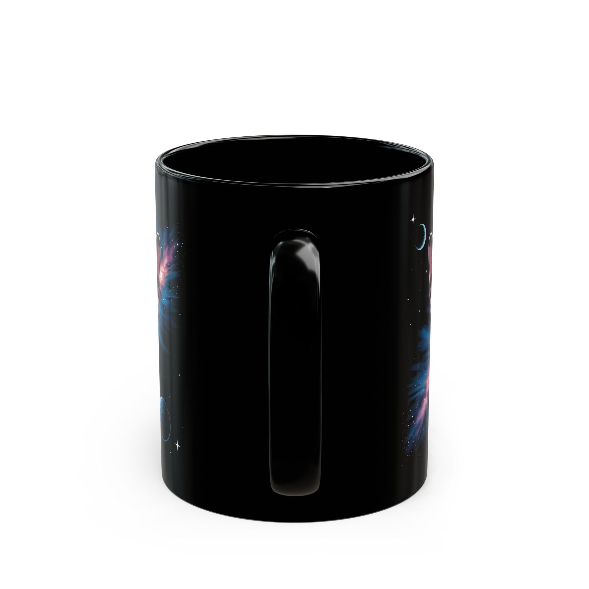Cosmic Sphinx Cat Mug - 11oz & 15oz - Perfect for Sphinx Cat Lovers & Space Enthusiasts