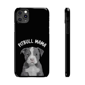 Premium Pitbull Mama iPhone Case | Pitbull Gifts Slim Phone Cases Premium Pitbull Mama iPhone Case | Pitbull Gifts Slim Phone Cases