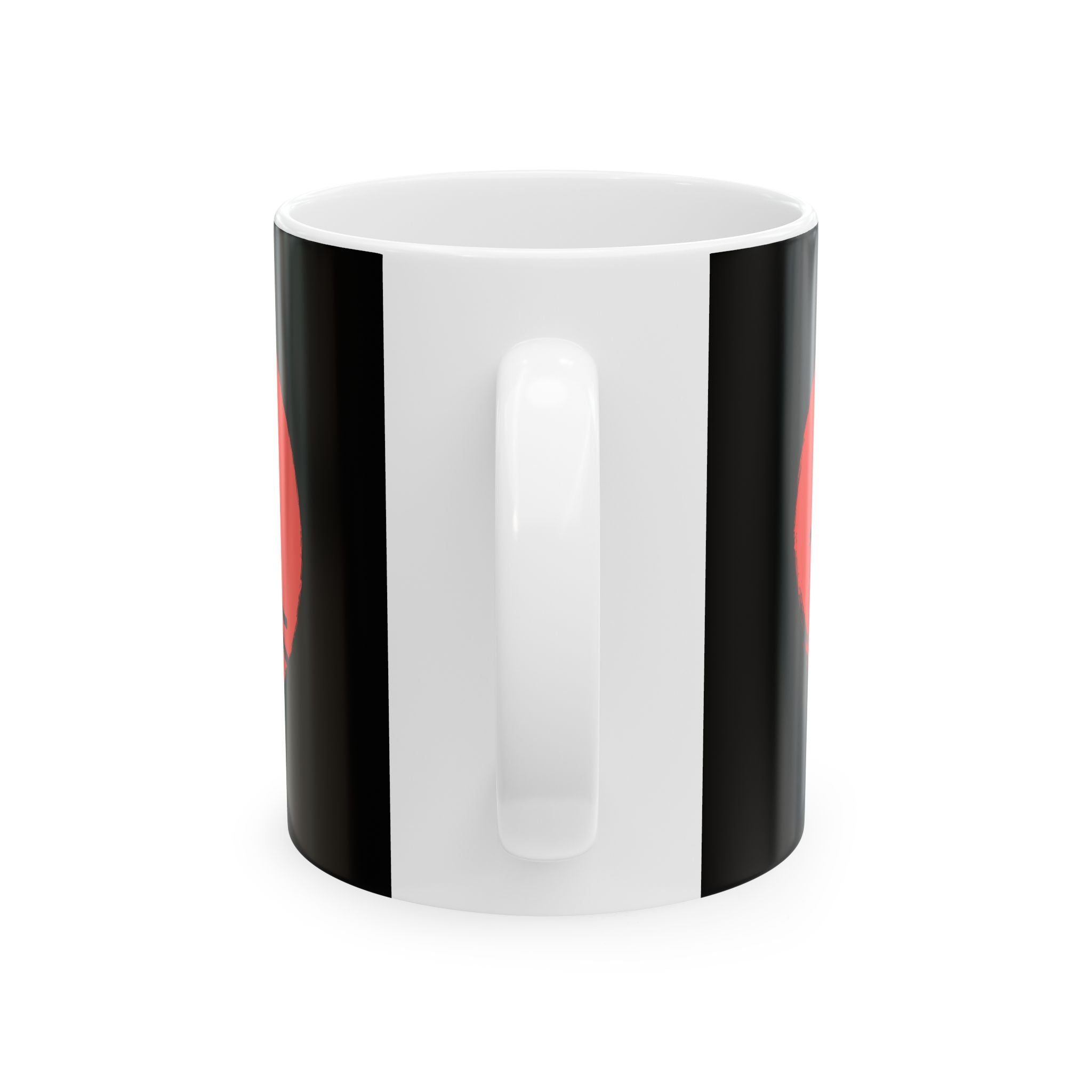 Samurai Red Moon Mug