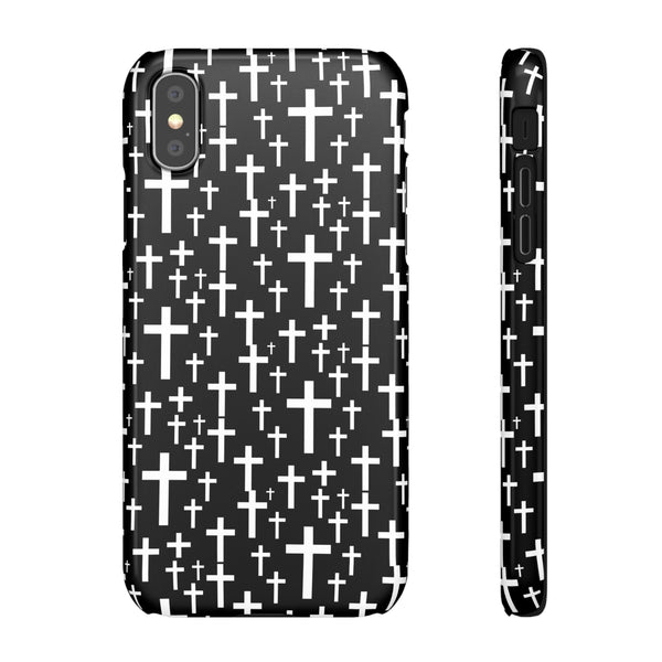 Faith In Jesus iPhone Christian Religion Phone Case | Faith Cross Phone Case | Christian Cross iPhone & Samsung Galaxy Snap Cases