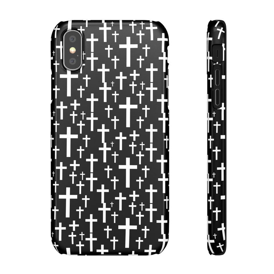 Faith In Jesus iPhone Christian Religion Phone Case | Faith Cross Phone Case | Christian Cross iPhone & Samsung Galaxy Snap Cases