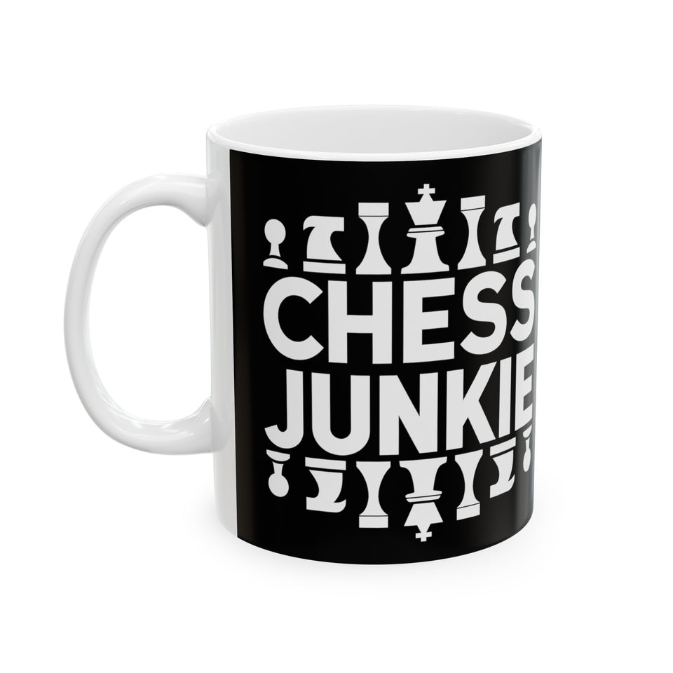 Chess Junkie Mug | Chess Gift | Chess Coffee Mug | Chess Gift Ideas Mug 11oz